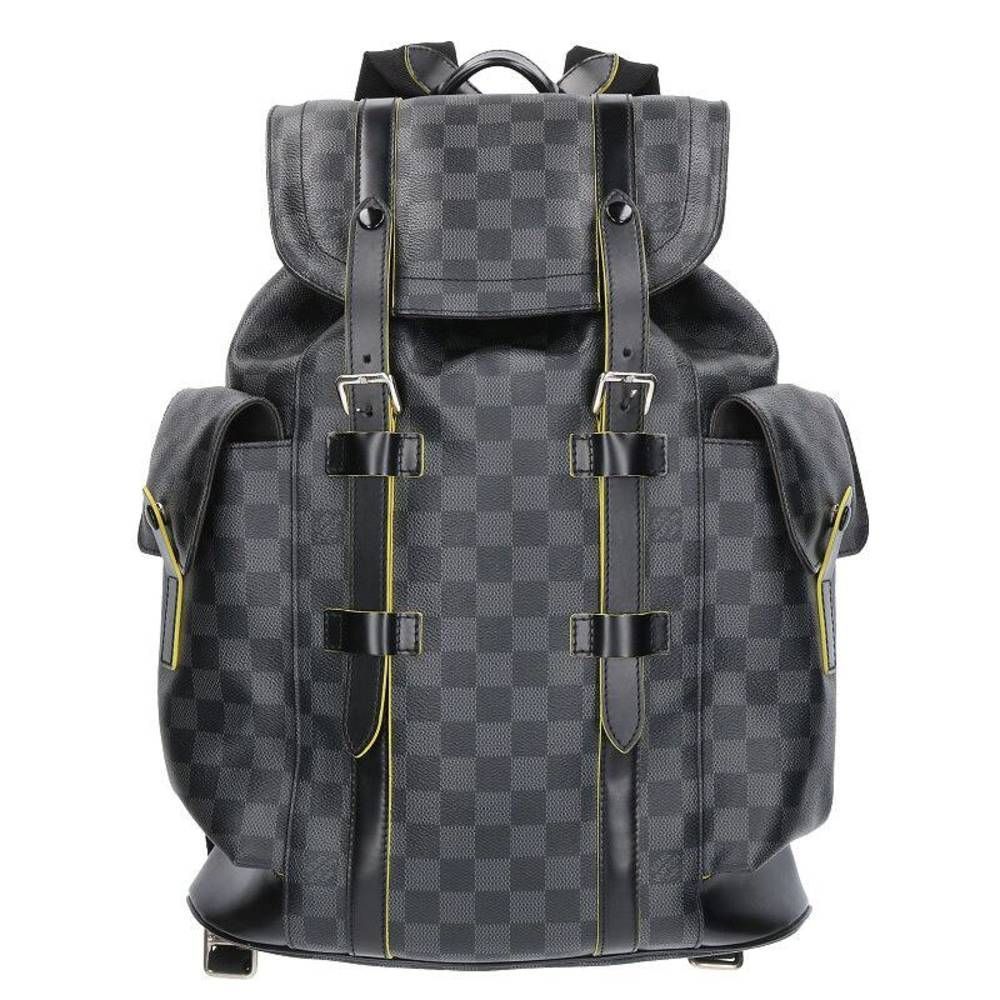 Louis Vuitton Christopher PM Damier Graphite Backpack Black